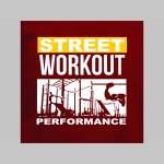 Street Workout Performance mikina bez kapuce